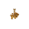 Indian 22K Gold Lion Charm (2018) + Montreal Estate Jewelers