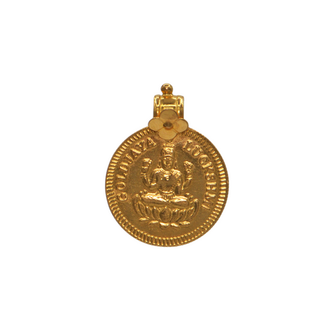 Indian 22K Gold Lucky Coin Charm (2019) + Montreal Estate Jewelers