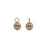 Vintage 14k Gold Ball Earring Enhancers + Montreal Estate Jewelers
