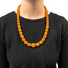 Vintage Russian Butterscotch Amber Necklace