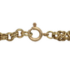 18K Yellow Gold Byzantine Link Necklace + Montreal Estate Jewelers