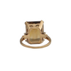 Retro Citrine 14k Gold Ring + Montreal Estate Jewelers