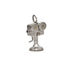 Vintage Sterling Silver Mechanical Movie Camera Charm + Montreal Estate Jewelers