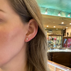 Daisy Exclusive 0.18CT Diamond 18K Gold Stud Earrings