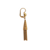 Vintage Italian 18k Gold Drop Tassel Earrings + Montreal Estate Jewelers