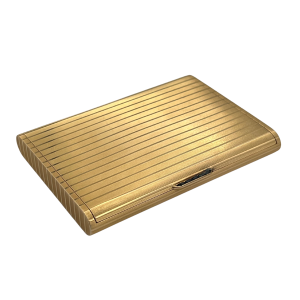 Art Deco Cartier "Slim" Cigarette case 18k Circa 1925 Paris - Daisy Exclusive Jewellers