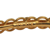 Vintage 21k Gold Round Bangle Bracelet + Montreal Estate Jewelers