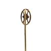 Antique Pearl 14K Gold Stickpin + Montreal Estate Jewelers