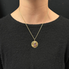 Vintage Amethyst 14K Yellow Gold Cat Charm