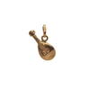 Vintage 18k Gold Lute Charm + Montreal Estate Jewelers