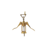 Vintage 14K Gold Mechanical Corkscrew Charm + Montreal Estate Jewelers