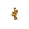 Indian 22k Gold Pegasus Charm (2018) + Montreal Estate Jewelers