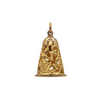 Vintage 18k Gold Khon Dancers (Thailand) Bell Charm + Montreal Estate Jewelers