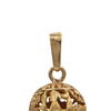 Vintage 18k Gold Peruvian Inca Charm + Montreal Estate Jewelers 