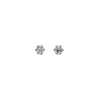 Estate Diamond 14K Gold Stud Screw Back Earrings + Montreal Estate Jewelers