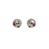 Estate Tiffany & Co. Etoile Collection Gemstone Sterling Earring 2001 + Montreal Estate Jewelers