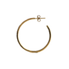 Roberto Coin 18k Gold Large Inside Outside Open Diamond Hoop Earrings + Montreal Estate Jewelers