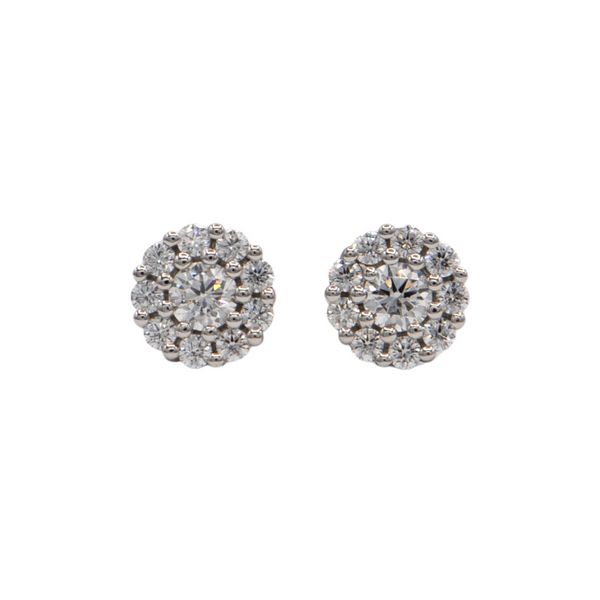 Daisy Exclusive Diamond Cluster Earrings + Montreal Estate Jewelers