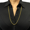 Vintage 22K Gold Fancy Link Necklace + Montreal Estate Jewelers