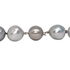 Daisy Exclusive Baroque South Sea Tahitian Pearl Necklace 18k Gold Ball Clasp + Montreal Estate Jewelers