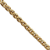 Estate Italian 14K Gold Wheat Link Bracelet + Montreal Estate Jewelers