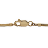 Vintage 18K Gold Snake Chain Necklace + Montreal Estate Jewelers