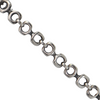 Estate Signed Walter Schluep Sterling Silver Fancy Link Necklace + Montreal Estate Jewelers