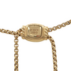 Estate David Yurman Stax Collection 18k Gold and Diamond Adjustable Length Pendant Necklace