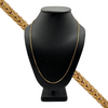 Vintage Italian 18K Gold Franco Link Chain Necklace + Montreal Estate Jewellers