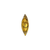 Antique Victorian 15K Gold Sapphire and Seed Pearl Pendant (1891)