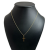 Vintage 18k Gold Cross Pendant + Montreal Estate Jewelers