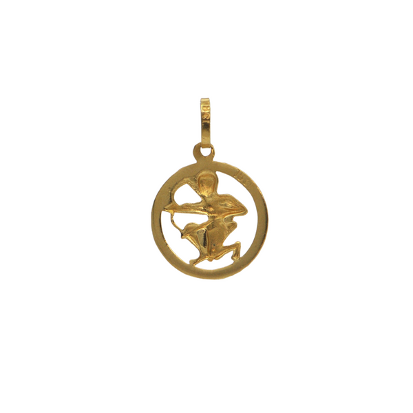 Vintage 18k Gold Sagittarius Pendant