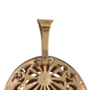 Vintage 18k Gold Aztec God Pendant/Brooch + Montreal Estate Jewelers