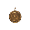 22k Gold 1909 British Sovereign Edward VII Coin Pendant + Montreal Estate Jewelers