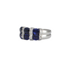 Estate Sapphire and Diamond 18k Gold Ring + Montreal Estate Jewelers