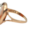 Antique Signed 'Birks' Cameo 14K Gold Ring + Montreal Estate Jewelers