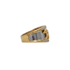 Vintage Diamond 18k Gold Two-Tone Panther Ring + Montreal Estate Jewelers