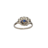 Vintage Birks Sapphire and Diamond 18K Gold Ring + Montreal Estate Jewelers