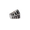 Estate Signed Walter Schluep Sterling Silver Brutalist Style Ring + Montreal Estate Jewelers