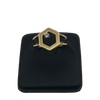 Vintage 18k Yellow Gold Hexagon Ring with Amethyst - daisy exclusive jewellers