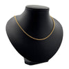 Vintage 18k Yellow Gold Solid Rope Chain