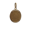 Vintage 21k Gold Italian 20 Lira 1882 Coin pendant in 18k frame - daisy exclusive jewellers