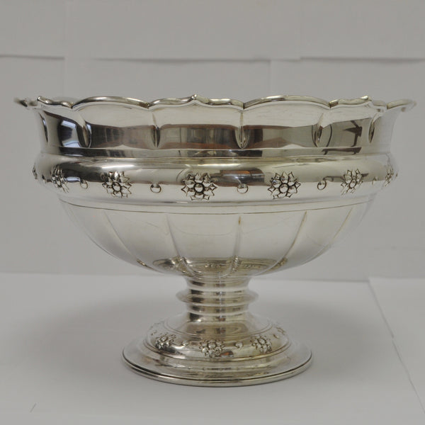 English Sterling Silver Bowl c. 1912 - Westmount, Montreal - Daisy Exclusive