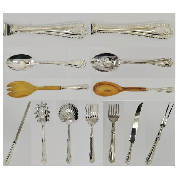  Birks Regency Silver Plate CASCADE pattern silverware