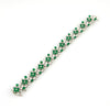 Estate Emerald and Diamond Bracelet  - Estate jeweller Montreal