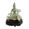 Early 20th Century 'Guanyin' Jadeite Sculpture + Montreal Estate Jewelers