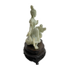 Early 20th Century 'Guanyin' Jadeite Sculpture + Montreal Estate Jewelers