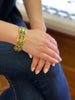 DELRUE Retro Turquoise and 18k Gold Link - Westmount, Montreal