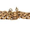 Vintage Italian 18K Gold Curb Link Bracelet