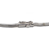 Vintage 14k White Gold Snake Link Bracelet + Montreal Estate Jewelers